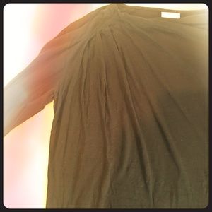 Dries van Noten Draped 3/4 Sleeve Blouse